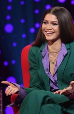 ZENDAYA at Graham Norton Show in London 12/02/2021