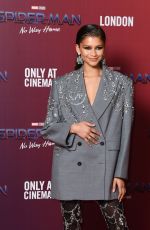 ZENDAYA at Spiderman: No Way Home Photocall at The Old Sessions House in London 12/05/2021