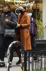 ZENDAYA COLEMAN and Tom Holland Out in New York 12/08/2021