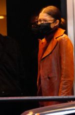ZENDAYA COLEMAN and Tom Holland Out in New York 12/08/2021
