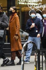 ZENDAYA COLEMAN and Tom Holland Out in New York 12/08/2021