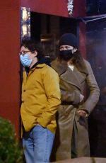 ZENDAYA Out for Dinner Date in New York 12/07/2021