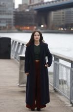 ZOEY DEUTCH on the Set of Something from Tiffany