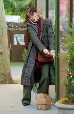 ZOWY DEUTCH on the Set of Something from Tiffany