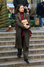 ZOWY DEUTCH on the Set of Something from Tiffany