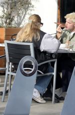 ABBY CHAMPION and Patrick Schwarzenegger Out for Brunch in Los Angeles 01/02/2022