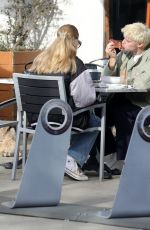 ABBY CHAMPION and Patrick Schwarzenegger Out for Brunch in Los Angeles 01/02/2022