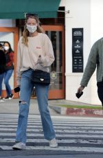ABBY CHAMPION and Patrick Schwarzenegger Out for Brunch in Los Angeles 01/02/2022