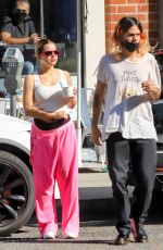 ADDISON RAE and Omer Fedi Out for Frozen Yogurt in Beverly Hills 01/25/2022
