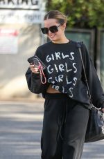 ADDISON RAE Arrives at Pilates Class in Los Angeles 01/28/2022