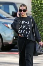ADDISON RAE Arrives at Pilates Class in Los Angeles 01/28/2022