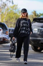 ADDISON RAE Arrives at Pilates Class in Los Angeles 01/28/2022
