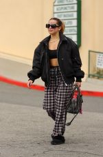 ADDISON RAE Heading to Morning Pilates Class in West Hollywood 01/29/2022