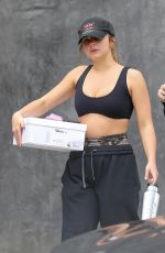 ADDISON RAE Leaves Dogpound Gym in West Hollywood 01/17/2022