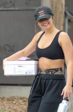 ADDISON RAE Leaves Dogpound Gym in West Hollywood 01/17/2022
