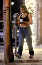 ADDISON RAE Out for Ice Cream in West Hollywood 01/24/2022