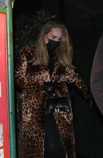 ADELE Leaves Giorgio Baldi in Santa Monica 01/09/2022