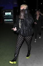 ALABAMA BARKER Arrives at Boa Steakhouse in West Hollywood 01/29/2022