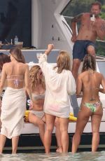 ALESSANDRA AMBROSIO at a Yacht in Florianopolis 01/04/2022