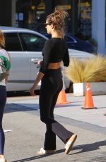 ALESSANDRA AMBROSIO at a Yoga Class in Brentwood 01/24/2022
