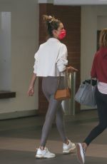ALESSANDRA AMBROSIO Heading to Workout in West Hollywood 01/17/2022
