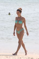 ALESSANDRA AMBROSIO in Bikini at a Beach in Florianópolis 01/02/2022