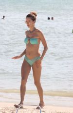 ALESSANDRA AMBROSIO in Bikini at a Beach in Florianópolis 01/02/2022