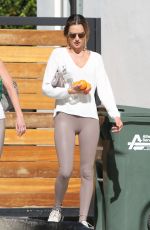 ALESSANDRA AMBROSIO Leaves a Private Gym in Beverly Hills 01/25/2022