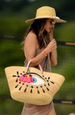ALESSANDRA AMBROSIO Out a ta Beach in Florianopolis 01/03/2022