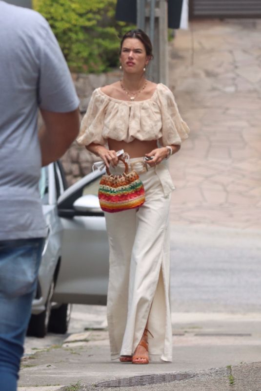 ALESSANDRA AMBROSIO Out and About in Florianopolis 01/05/2022