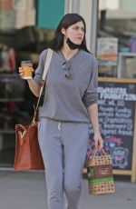 ALEXANDRA DADDARIO Out for Coffee in Los Angeles 01/14/2022