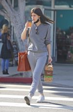 ALEXANDRA DADDARIO Out for Coffee in Los Angeles 01/14/2022