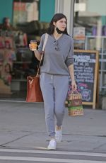 ALEXANDRA DADDARIO Out for Coffee in Los Angeles 01/14/2022
