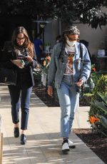 ALEXANDRA SHIPP Out for Lunch with a Friend in Beverly Hills 01/27/2022