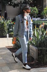 ALEXANDRA SHIPP Out for Lunch with a Friend in Beverly Hills 01/27/2022