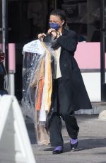 ALIA SHAWKAT Out and About in Los Feliz 01/10/2022