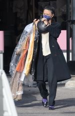 ALIA SHAWKAT Out and About in Los Feliz 01/10/2022