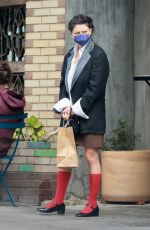 ALIA SHAWKAT Out for Lunch in Los Feliz 01/17/2022