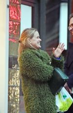 ALICE EVE and Rafe Spall Out in London 01/16/2022
