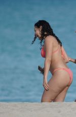 ALYSSA LYSS and KARINA ALBERTOVNA in Bikinis at a Beach in Miami 01/29/2022