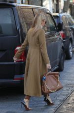 AMANDA HOLDEN Arrives at Heart Radio in London 01/18/2022