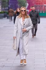 AMANDA HOLDEN Arrives at Heart Radio Studio in London 01/06/2022