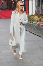 AMANDA HOLDEN Arrives at Heart Radio Studio in London 01/06/2022