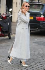 AMANDA HOLDEN Arrives at Heart Radio Studio in London 01/06/2022