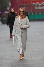 AMANDA HOLDEN Arrives at Heart Radio Studio in London 01/06/2022