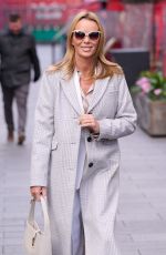 AMANDA HOLDEN Arrives at Heart Radio Studio in London 01/06/2022