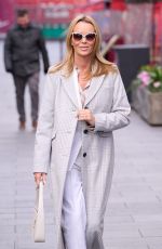 AMANDA HOLDEN Arrives at Heart Radio Studio in London 01/06/2022