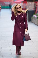 AMANDA HOLDEN at Global Radio Studios in London 01/05/2022
