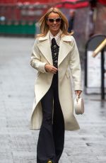 AMANDA HOLDEN at Global Radio Studios in London 01/10/2022