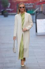 AMANDA HOLDEN at Heart Radio in London 01/17/2022